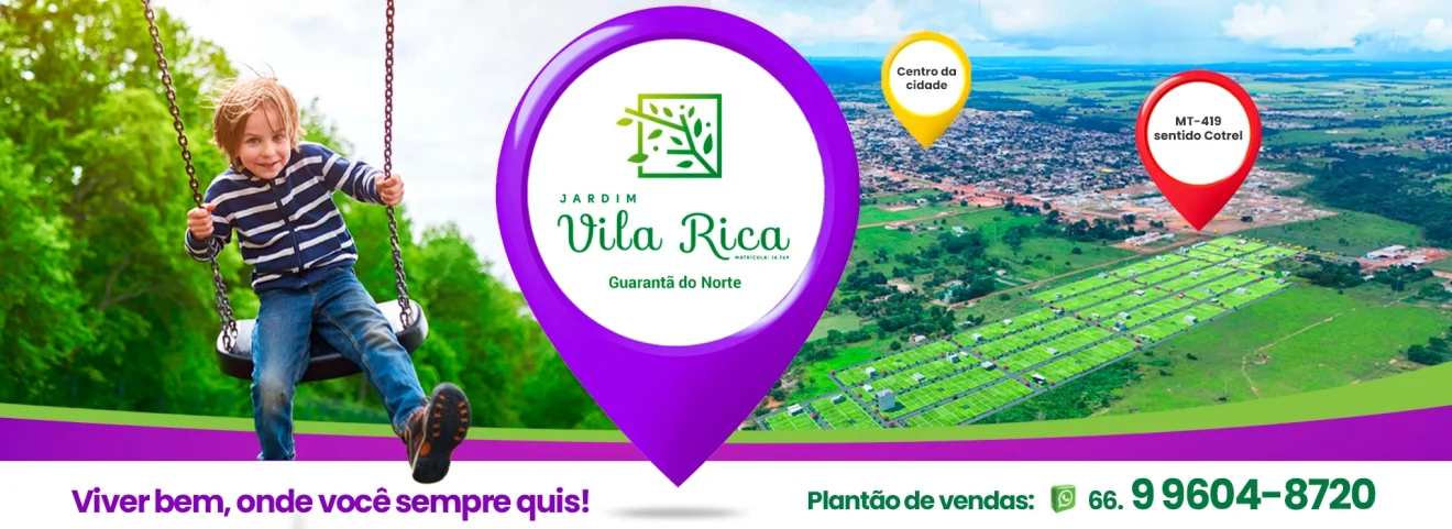 Jardim Vila Rica em Guarantã do Norte